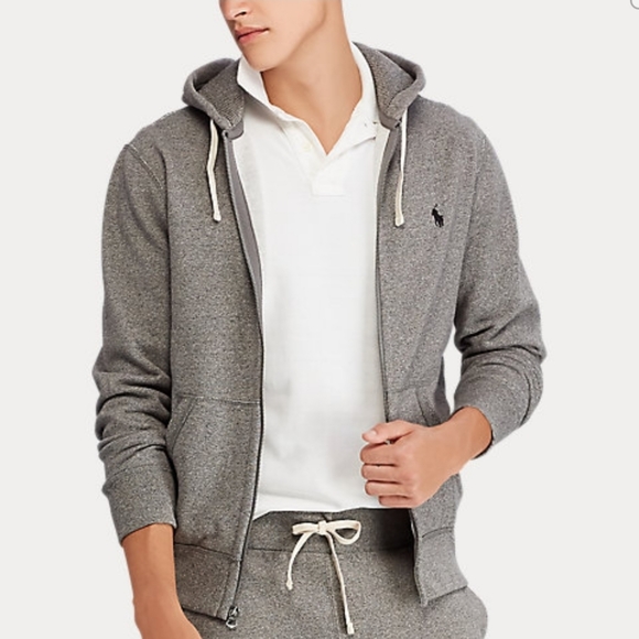 Polo Ralph Lauren Other - POLO RALPH LAUREN FLEECE FULL ZIP HOODIE NWOT L